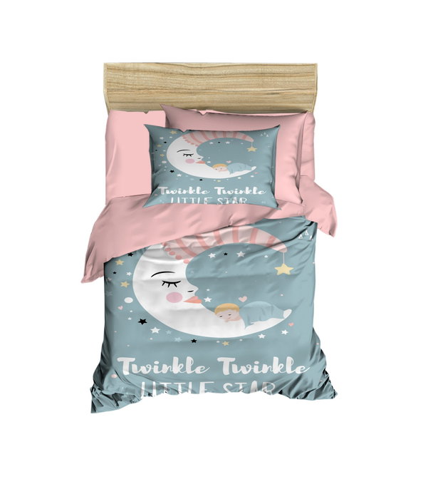 L'essentiel linge de maison Juego de fundas nórdicas PH135 - Rosa, Blanco y Azul L'essentiel linge de maison Juego de fundas nórdicas PH135 - Rosa, Blanco y Azul